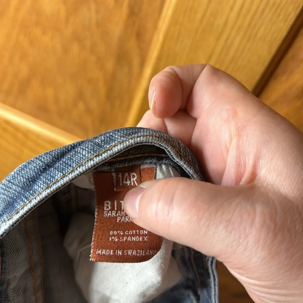 Bitten by Sarah Jessica Parker Skinny Jeans Size 14R - Picture 5 of 5